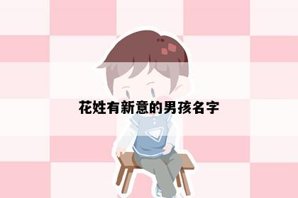 花姓有新意的男孩名字