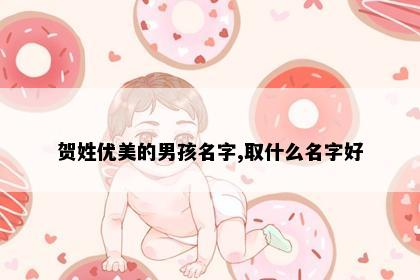 贺姓优美的男孩名字,取什么名字好
